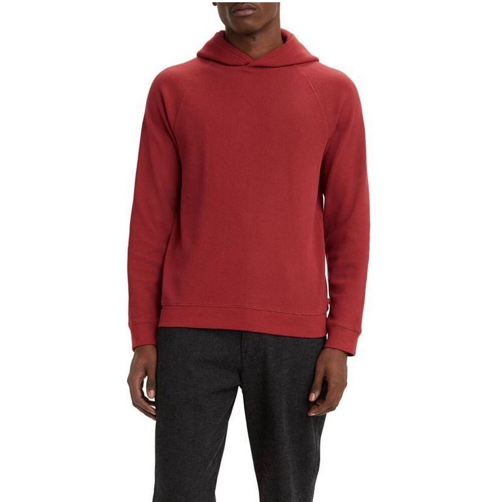 Levis Seasonal Hooded Thermal Waffle Knit Shirt Mens Medium Hoodie Levi's Basic